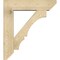 Ekena Millwork Balboa Slat Rough Sawn Bracket w/ Offset Brace, Douglas Fir, 8"W x 32"D x 36"H BKT0806X32X36BOA06RDF - alternate 4